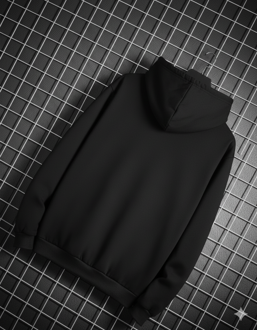 Men Full Sleeve Printed Hooded Sweatshirt