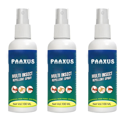 Paaxus Multi Insect Repellent Spray 100Ml (Pack of 3)