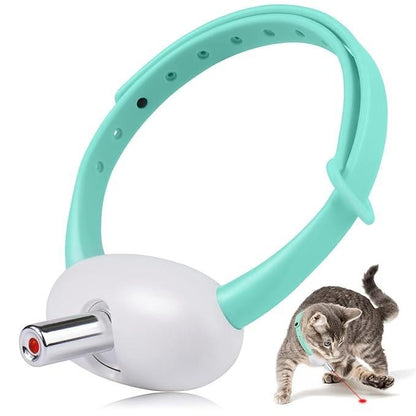 Pet Laser Collar Self Teasing Toy