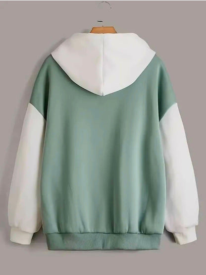 Men Full Sleeve Solid Hooded Sweatshirt